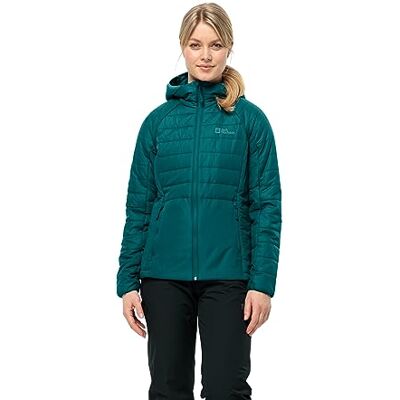 Jack Wolfskin Lapawa Ins Sudadera con Capucha W Chaqueta, Verde Agua, L Mujer, verde aguamarina, L Jack Wolfskin Lapawa Ins Sudadera con Capucha W Chaqueta, Verde Agua, L Mujer, verde aguamarina, L