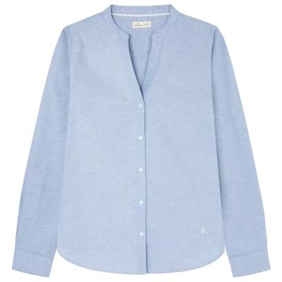 SPRINGFIELD Blusa para Mujer, Azul Horizonte,36 SPRINGFIELD Blusa para Mujer, Azul Horizonte,36