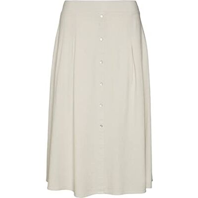 VERO MODA Falda de Mujer Vmjesmilo WVN Ga Noos, Forro Plateado., M VERO MODA Falda de Mujer Vmjesmilo WVN Ga Noos, Forro Plateado., M