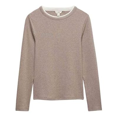 Marks & Spencer Top de Doble Capa con Alto Contenido en Algodón para Mujer, Ajuste Entallado, con Elasticidad Marks & Spencer Top de Doble Capa con Alto Contenido en Algodón para Mujer, Ajuste Entallado, con Elasticidad