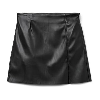 VERO MODA VMNELLY HR Noos Falda Corta, Negro, S VERO MODA VMNELLY HR Noos Falda Corta, Negro, S