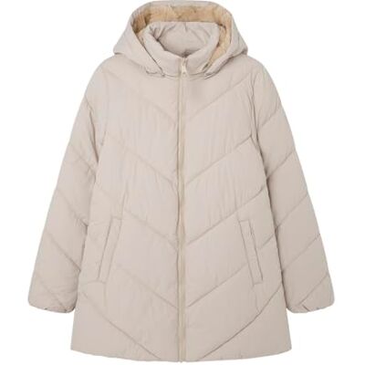 SPRINGFIELD Chaqueta para Mujer, Beige Dorado, L SPRINGFIELD Chaqueta para Mujer, Beige Dorado, L