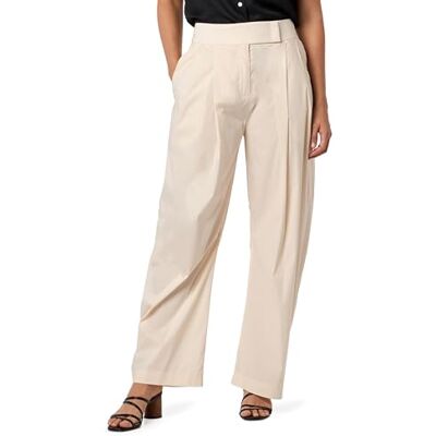 Pinko Papillon Pantalone Tecno Popeline Informales, P97, 40 Mujeres Pinko Papillon Pantalone Tecno Popeline Informales, P97, 40 Mujeres