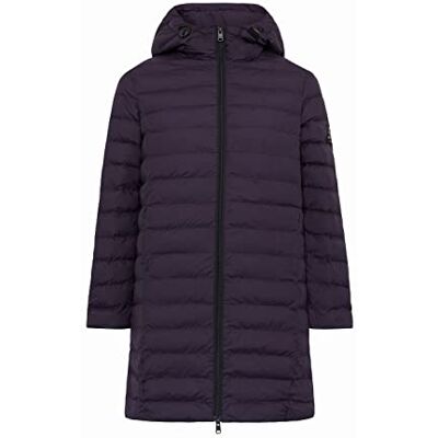 ECOALF Abrigo Mujer Caceresalf, de Poliéster Reciclado, con Cuello Redondo, Relleno de Fellex, Ultraligero y Cómodo, Chaqueta Mujer, Talla S, Color Morado ECOALF Abrigo Mujer Caceresalf, de Poliéster Reciclado, con Cuello Redondo, Relleno de Fellex, Ultraligero y Cómodo, Chaqueta Mujer, Talla S, Color Morado
