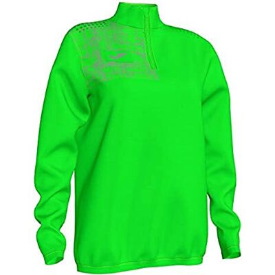 Joma Sudadera sin Capucha Elite VIII Verde flúor Joma Sudadera sin Capucha Elite VIII Verde flúor