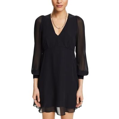 ESPRIT Vestido, 001/Black, S para Mujer ESPRIT Vestido, 001/Black, S para Mujer