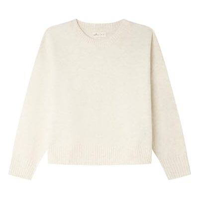 SPRINGFIELD Crew Neck Basic Sweater, Brown, S para Mujer SPRINGFIELD Crew Neck Basic Sweater, Brown, S para Mujer