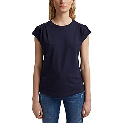 ESPRIT Camiseta, 400/Azul Marino, XS para Mujer ESPRIT Camiseta, 400/Azul Marino, XS para Mujer