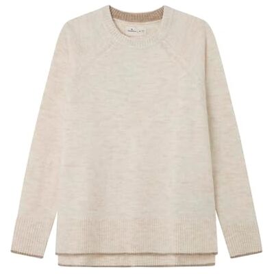 SPRINGFIELD Jersey para Mujer, Marfil, XS SPRINGFIELD Jersey para Mujer, Marfil, XS