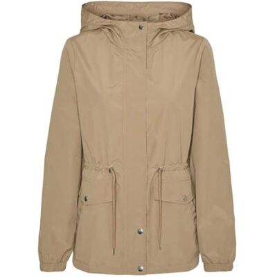 VERO MODA Vmpaisley Parka Jacket Noos Chaqueta, Tigers Eye., S VERO MODA Vmpaisley Parka Jacket Noos Chaqueta, Tigers Eye., S