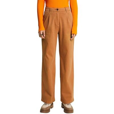 ESPRIT Pantalones para Mujer, 235/Caramel., 36W x 32L ESPRIT Pantalones para Mujer, 235/Caramel., 36W x 32L