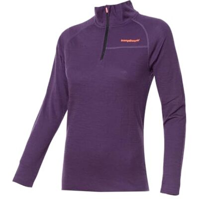 TRANGO Pullover Interior TRX2 Wool WM Pro Vd Morado Mujer Talla XS TRANGO Pullover Interior TRX2 Wool WM Pro Vd Morado Mujer Talla XS