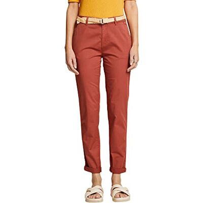 ESPRIT 023ee1b33 Pantalones, Terracota, 30W / 34L para Mujer ESPRIT 023ee1b33 Pantalones, Terracota, 30W / 34L para Mujer