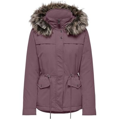 ONLY Onlnewstarline Aw Parka CC OTW Abrigo para mujer, marrón, XS ONLY Onlnewstarline Aw Parka CC OTW Abrigo para mujer, marrón, XS