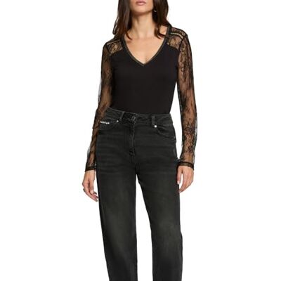 Morgan Camiseta sin Mangas, Negro, S Morgan Camiseta sin Mangas, Negro, S