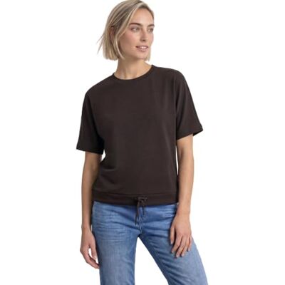 Street One 3231280 Camiseta con Cuello Redondo en Aspecto de Seda Mujer (Pack de 1) Street One 3231280 Camiseta con Cuello Redondo en Aspecto de Seda Mujer (Pack de 1)