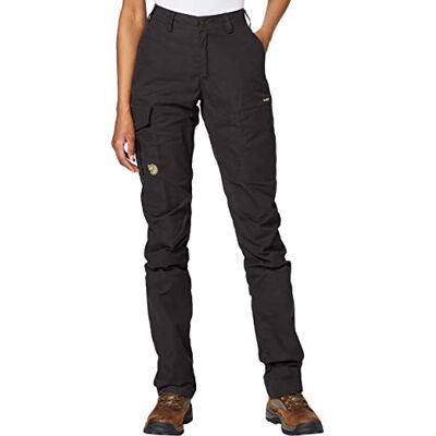 Fjällräven Karla Pro Trousers Curved W Sport Trousers, Mujer, Dark Grey, 48 Fjällräven Karla Pro Trousers Curved W Sport Trousers, Mujer, Dark Grey, 48