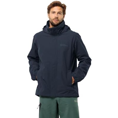 Jack Wolfskin Stormy Point 2l-Chaqueta, Azul Claro, S para Mujer Jack Wolfskin Stormy Point 2l-Chaqueta, Azul Claro, S para Mujer