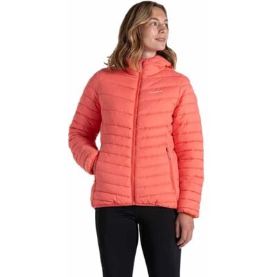 Craghoppers Mens Compresslite VIII Hooded Padded Lightweight Coat, Abrigo ligero acolchado con capucha De las mujeres, Deep Coral, Craghoppers Mens Compresslite VIII Hooded Padded Lightweight Coat, Abrigo ligero acolchado con capucha De las mujeres, Deep Coral,