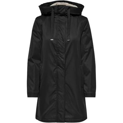 ONLY Onlfelina Life Parka CC Noos Otw, Negro, L Mujeres ONLY Onlfelina Life Parka CC Noos Otw, Negro, L Mujeres