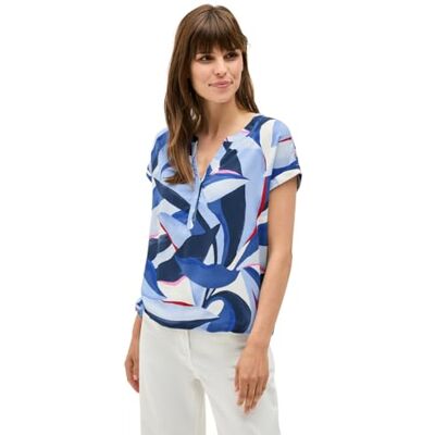 Cecil Blusa Estampada, Azul Marino Urbano, XS Mujeres Cecil Blusa Estampada, Azul Marino Urbano, XS Mujeres