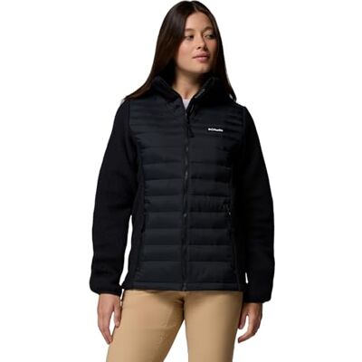 Columbia Juniper Peak Chaqueta Híbrida, Diseño Elegante, Ajuste Ceñido, Calidez TurboDown, Resistente al Agua, Dobladillo Personalizable Mujer Columbia Juniper Peak Chaqueta Híbrida, Diseño Elegante, Ajuste Ceñido, Calidez TurboDown, Resistente al Agua, Dobladillo Personalizable Mujer