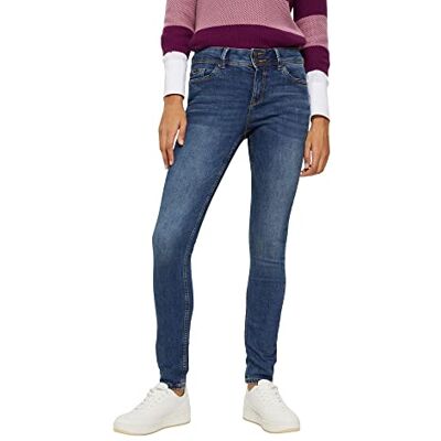ESPRIT Jeans, 901/Blue Dark Wash, 24W x 32L para Mujer ESPRIT Jeans, 901/Blue Dark Wash, 24W x 32L para Mujer