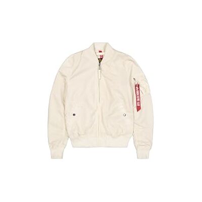 Alpha Ma-1 Tt Two Tone Chaqueta Bomber para mujer Vintage White S Alpha Ma-1 Tt Two Tone Chaqueta Bomber para mujer Vintage White S