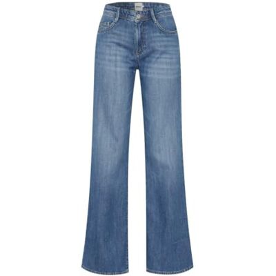 BRAX Style Maine Wide Leg Forma en Blue Soul Denim, 26 Used Regular Blue, 27W x 32L BRAX Style Maine Wide Leg Forma en Blue Soul Denim, 26 Used Regular Blue, 27W x 32L