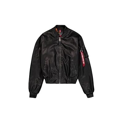 Alpha MA-1 FL Vintage Chaqueta bomber para mujer Black S Alpha MA-1 FL Vintage Chaqueta bomber para mujer Black S
