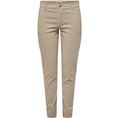 ONLY Onlsura MW Stud Chino Pant PNT Humus, M / 32L, Humus, M / 32L ONLY Onlsura MW Stud Chino Pant PNT Humus, M / 32L, Humus, M / 32L
