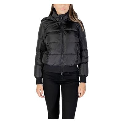 Giorgio Armani Icon Project Parche con Logotipo para Mujer, Chaqueta de Longitud Corta, Negro, S, Negro, S Giorgio Armani Icon Project Parche con Logotipo para Mujer, Chaqueta de Longitud Corta, Negro, S, Negro, S