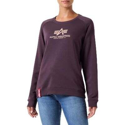 Alpha New Basic Sweater para Mujer Plum L Alpha New Basic Sweater para Mujer Plum L