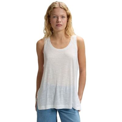 Lee Camiseta Mujer Corte Slim Tank Top Blanco Brillante Lee Camiseta Mujer Corte Slim Tank Top Blanco Brillante