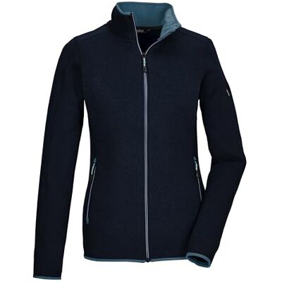 Killtec Mujer Chaqueta polar de punto/chaqueta polar con cuello alto KOW 111 WMN KNT FLC JCKT, dunkelnavy, 36, Killtec Mujer Chaqueta polar de punto/chaqueta polar con cuello alto KOW 111 WMN KNT FLC JCKT, dunkelnavy, 36,
