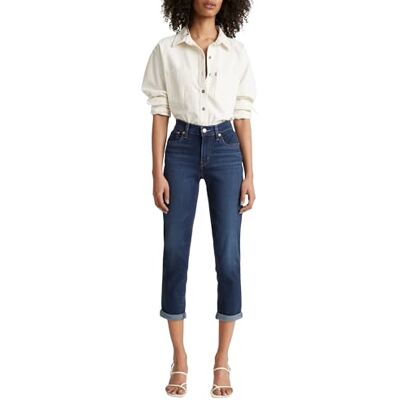 Levi's Vaqueros para Mujer Mid Rise Boyfriend, Capa de Cobalto, 32W / 30L Levi's Vaqueros para Mujer Mid Rise Boyfriend, Capa de Cobalto, 32W / 30L