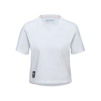 Mammut Massone Camiseta Cropped Mujeres Parche Blanco XS Mammut Massone Camiseta Cropped Mujeres Parche Blanco XS