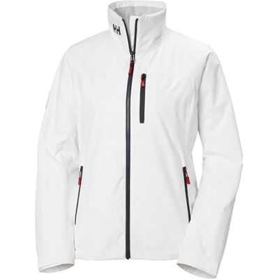 Helly Hansen Mujeres Chaqueta de capa intermedia W Crew 2, Blanco, 2XL Helly Hansen Mujeres Chaqueta de capa intermedia W Crew 2, Blanco, 2XL