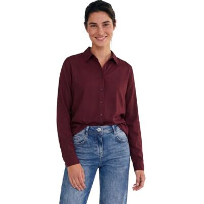 Cecil 3413902 Blusa de Manga Larga con Botones Mujer Cecil 3413902 Blusa de Manga Larga con Botones Mujer
