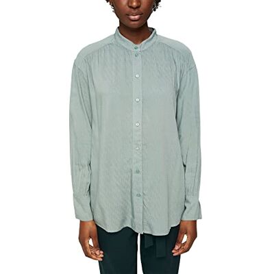 ESPRIT Blusa para Mujer, 335/Dusty Green, 34 ESPRIT Blusa para Mujer, 335/Dusty Green, 34