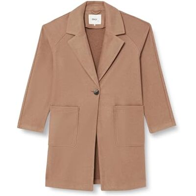 ONLY Onlnewvictoria Life Coat Otw Noos Abrigo, Simply Taupe/Detail:Melange, XXL para Mujer ONLY Onlnewvictoria Life Coat Otw Noos Abrigo, Simply Taupe/Detail:Melange, XXL para Mujer