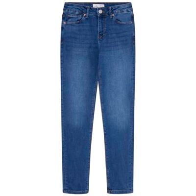 SPRINGFIELD SPRINGFILED, Mujer, Jeans Slim Cropped, Medium Blue, 40 SPRINGFIELD SPRINGFILED, Mujer, Jeans Slim Cropped, Medium Blue, 40