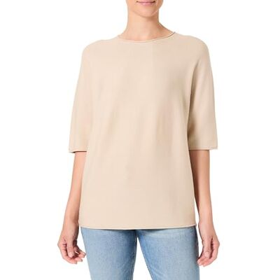 Boss C_Flambers 10270227 01, Suéter Tejido Mujer, Open Beige287, Boss C_Flambers 10270227 01, Suéter Tejido Mujer, Open Beige287,