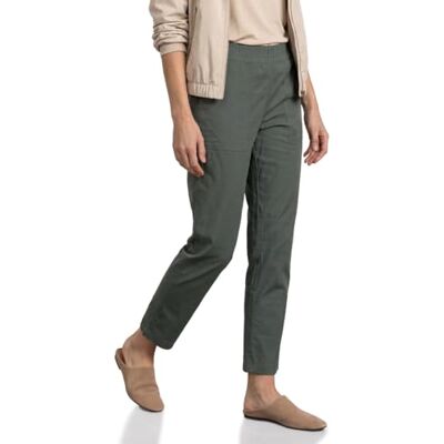 Street One Slim Leg Chino con Cintura elástica Cilantro Green 38 Street One Slim Leg Chino con Cintura elástica Cilantro Green 38