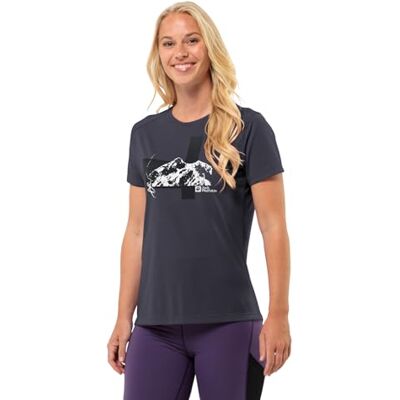 Jack Wolfskin Vonnan S/S Graphic T W Camiseta Mujer Jack Wolfskin Vonnan S/S Graphic T W Camiseta Mujer