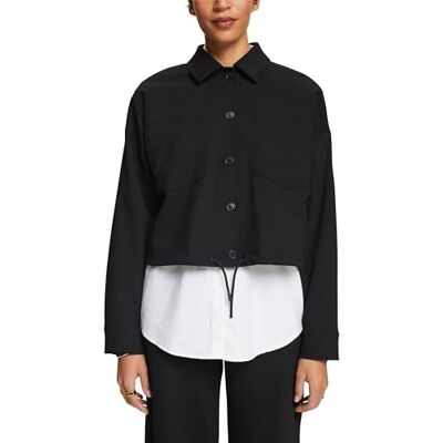 ESPRIT Chaqueta, 001/Black, M para Mujer ESPRIT Chaqueta, 001/Black, M para Mujer