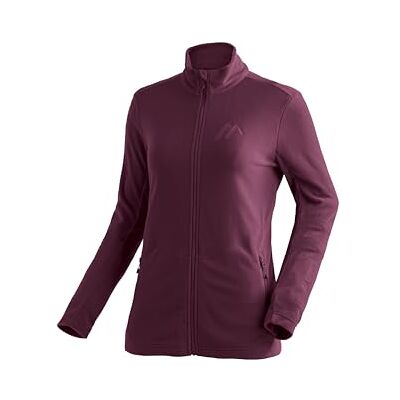 maier sports Denise Jacket W Chaqueta intermedia para mujer, de forro polar fácil de limpiar, con 2 bolsillos con cremallera, corte regular maier sports Denise Jacket W Chaqueta intermedia para mujer, de forro polar fácil de limpiar, con 2 bolsillos con cremallera, corte regular