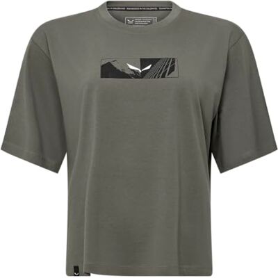 SALEWA Camiseta Eagle Hybrid Loose W S/S Mujer SALEWA Camiseta Eagle Hybrid Loose W S/S Mujer