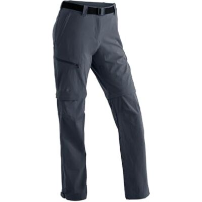 maier sports Nata, Pantalones de Senderismo para Mujer, Pantalones Outdoor repelentes al Agua para Trekking y Senderismo, Práctica función T-Zip-Off, Sin PFC, MSTRETCH Pro 4 & Dryprotec maier sports Nata, Pantalones de Senderismo para Mujer, Pantalones Outdoor repelentes al Agua para Trekking y Senderismo, Práctica función T-Zip-Off, Sin PFC, MSTRETCH Pro 4 & Dryprotec