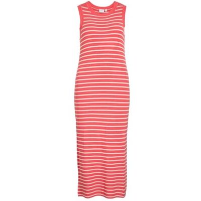 Vila Neck Midi Knit Dress Vizicha-Vestido de Punto Mediano con Cuello Redondo L/S para Mujer Vila Neck Midi Knit Dress Vizicha-Vestido de Punto Mediano con Cuello Redondo L/S para Mujer